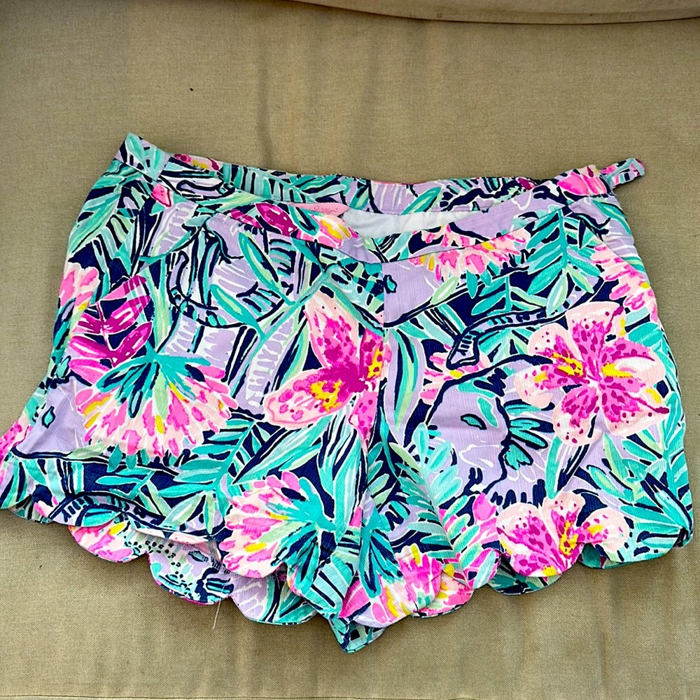 Lilly Pulitzer Tropical Print Shorts
